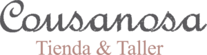 Cousanosa Tienda & Taller (logotipo tipográfico)